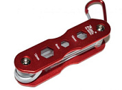 картинка Карманный набор шестигранных ключей с карабином, 9909C ZQun от интернет-магазина К1-СТРОЙ