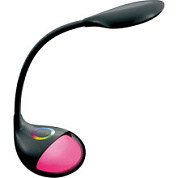 картинка Настольный светодиодный светильник DE1730 7W, 6000-6500K 100-240V черный, 41554 Feron от интернет-магазина К1-СТРОЙ