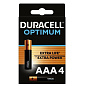 Батарейка AAA Duracell Optimum