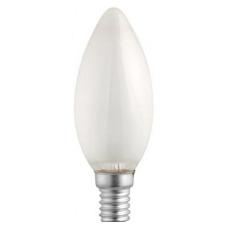 картинка Лампа накаливания свеча матовая 60W E14 Pila от интернет-магазина К1-СТРОЙ