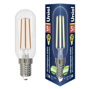 картинка Лампа светодиодная для вытяжки LED-Y25-5W/3000K/E14/CL GLZ04TR Uniel от интернет-магазина К1-СТРОЙ