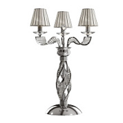 картинка 702934 (MT200002-3) Настольная лампа ALVEARE 3х40W E14  ХРОМ (в комплекте) от интернет-магазина К1-СТРОЙ