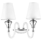 картинка 809626 (MB2070-2) Бра OTTO 2х40W E14 БЕЛЫЙ ткань (в комплекте) от интернет-магазина К1-СТРОЙ