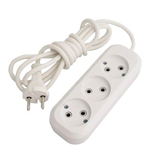 картинка Удлинитель 10 м 3 гнезда б/з JETT от интернет-магазина К1-СТРОЙ