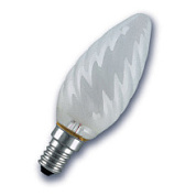 картинка Лампа накаливания свеча витая матовая 60Вт E14 GE от интернет-магазина К1-СТРОЙ