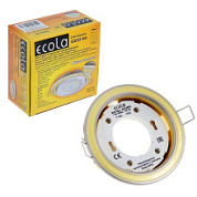 картинка Встраиваемый светильник без рефлектора GX53 H4 20Вт жемчуг-золото-жемчуг Ecola от интернет-магазина К1-СТРОЙ