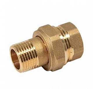 картинка Американка 1/2" (латунь) KS-AM5012 Kaiser от интернет-магазина К1-СТРОЙ