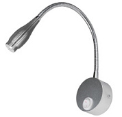 картинка Светильник светодиодный настенный гибкий ULT-F22-3W-4000K IP20 SILVER  от интернет-магазина К1-СТРОЙ
