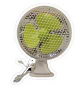 картинка Настольный вентилятор на прищепке 25см FC01-180 YongKeer от интернет-магазина К1-СТРОЙ