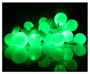 картинка Гирлянда шар зеленый, прозрачный шнур 100L 9м от интернет-магазина К1-СТРОЙ