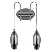 картинка Бра PENTOLA 2х25W G9, хром/дымчатый (Lightstar) от интернет-магазина К1-СТРОЙ