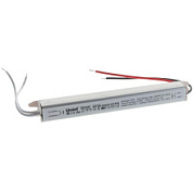 картинка Трансформатор LED 12v Узкий 24w алюминиевый корпус uet-vat-024A20 UNIEL от интернет-магазина К1-СТРОЙ