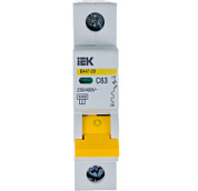 картинка Автоматический выключатель ВА47-29 1Р 63А С ИЭК от интернет-магазина К1-СТРОЙ