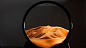 Песочная картина MOVING SANDSCAPES круг 25 см оранж