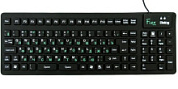 картинка Клавиатура USB PS/2 черная силиконовая KFX-03U Dialog от интернет-магазина К1-СТРОЙ