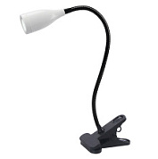 картинка Светильник настольный светодиодный прищепка, механический выключатель ULM-D501 4W/4000K WHITE Uniel от интернет-магазина К1-СТРОЙ