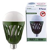 картинка Лампа антимоскитная цоколь Е27 LB-850 32873 Feron от интернет-магазина К1-СТРОЙ