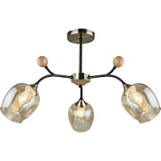 картинка Светильник потолочный 02009-0.3-03 AB+BK Reluce от интернет-магазина К1-СТРОЙ