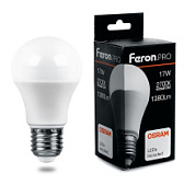 картинка Светодиодная лампа LB1017 17w E27 2700k Feron.PRO+OSRAM от интернет-магазина К1-СТРОЙ