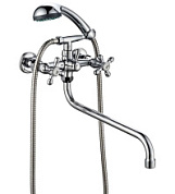 картинка Смеситель для ванны с душем Стандарт-А, ПСМ-157-К89 ПРОФСАН от интернет-магазина К1-СТРОЙ