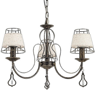 картинка Светильник потолочный IL2353-3PB-26 BK GD 	ILLUMICO от интернет-магазина К1-СТРОЙ