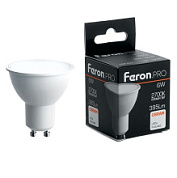 картинка Лампа светодиодная LB-1606 GU10 6W 2700K Feron.PRO+OSRAM от интернет-магазина К1-СТРОЙ