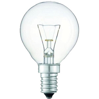 картинка Лампа накаливания шар прозрачная 40W E14 Pila от интернет-магазина К1-СТРОЙ