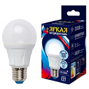 картинка Светодиодная лампа LED-A60, 12W-DW-E27-FR PLP01WH 6500K Uniel от интернет-магазина К1-СТРОЙ