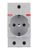 картинка Розетка щитовая модульная M1173 16А 2P+N 220В ABB от интернет-магазина К1-СТРОЙ