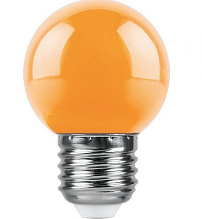картинка Лампа накаливания шар E27 15w оранж. General Electric от интернет-магазина К1-СТРОЙ