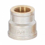 картинка Муфта переходная никелированная 3/4"х1/2" Wm*S3/4F*1/2F WaterMark от интернет-магазина К1-СТРОЙ