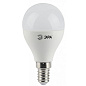 Лампа светодиодная ЭКО 8w E14 2700k Led ЭРА шар