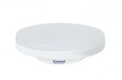 картинка Светодиодная лампа GX53 LED 7W 220V 2700K мат. General от интернет-магазина К1-СТРОЙ