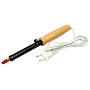 картинка Паяльник ПД 220В 80Вт деревянная ручка  от интернет-магазина К1-СТРОЙ