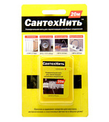 картинка Нить для герметизации труб, 20м VS0046 Сантехкреп от интернет-магазина К1-СТРОЙ