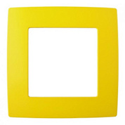 картинка Рамка на 1 пост, 12-5001-21 жёлтый ЭРА от интернет-магазина К1-СТРОЙ