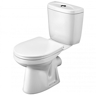 картинка Унитаз-компакт с горизонтальным выпуском, Анимо WH302134 Santek от интернет-магазина К1-СТРОЙ