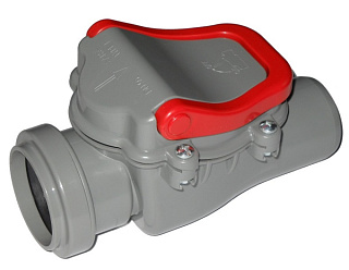 картинка Обратный клапан для внутренней канализации, ПП 50 Мультимирпласт 4000050 от интернет-магазина К1-СТРОЙ