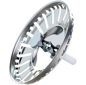 картинка Решетка для выпуска 3 1/2 пластик E100P Unicorn от интернет-магазина К1-СТРОЙ