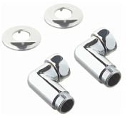 картинка Хромированный латунный уголок для полотенцесушителей,(ПАРА) 1"x3/4" резьба внутр./наруж., K3-LFM043 TIM от интернет-магазина К1-СТРОЙ