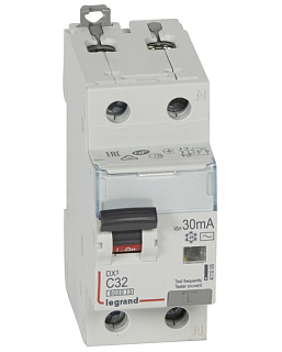 картинка Дифавтомат Legrand АВДТ-DX3 C 32A 30мА AC от интернет-магазина К1-СТРОЙ