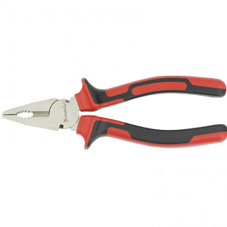 картинка Плоскогубцы Nickel, 180 мм, никелированные, двухкомпонентные рукоятки Matrix от интернет-магазина К1-СТРОЙ