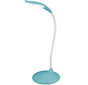 картинка Светильник настольный TLD558 Blue LED 280Lm 5000K Dimmer 3W Сенсорный Голубой ТМ Uniel от интернет-магазина К1-СТРОЙ
