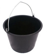 картинка Ведро пластиковое строительное, 20л Мульти-Пласт от интернет-магазина К1-СТРОЙ