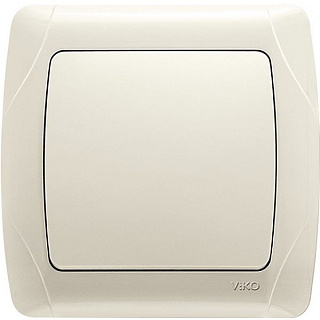 картинка Выключатель 1клавишный крем Viko Carmen  от интернет-магазина К1-СТРОЙ