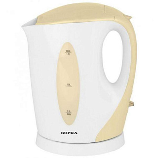 картинка Электрический чайник KES-1702 1.7л 2200Вт бежевый Supra от интернет-магазина К1-СТРОЙ
