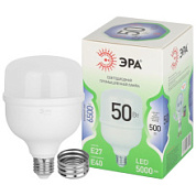 картинка Лампа светодиодная GREEN LINE LED POWER T100-50W-865-E27/E40 GL Е27/Е40 50 Вт колокол холодный свет ЭРА от интернет-магазина К1-СТРОЙ