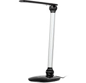 картинка Настольный светильник NLED-456-10W-BK-S черный с серебром ЭРА от интернет-магазина К1-СТРОЙ