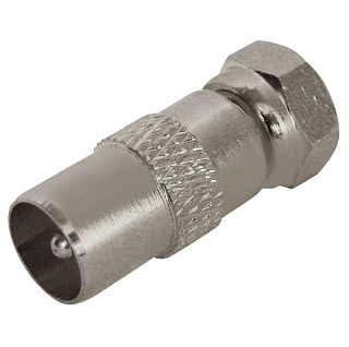 картинка ПЕРЕХОД штекер F - штекер TV 05-4361 REXANT от интернет-магазина К1-СТРОЙ