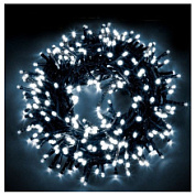 картинка Гирлянда холодный свет 100-ламп черный шнур 5м. от интернет-магазина К1-СТРОЙ